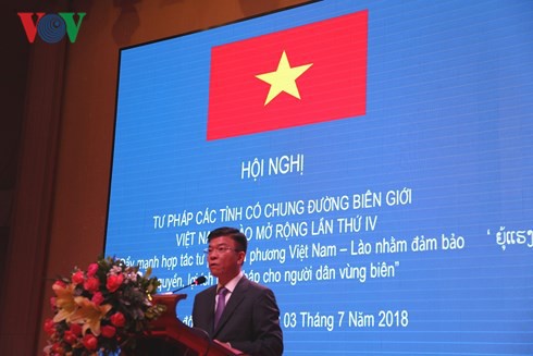 Tăng cường năng lực tư pháp các tỉnh giáp biên Việt Nam - Lào (12/7/2018)